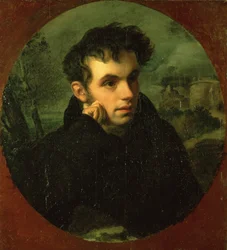 Portræt af Vassily Zhukovsky, 1816